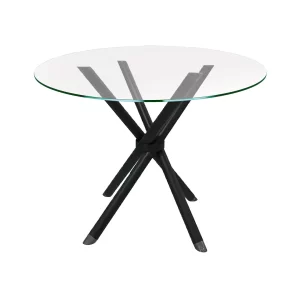 Base Suporte Pé de Mesa Palito Preto Flape