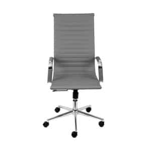 Cadeira Esteirinha Alta Corino com Base Rodizio - Or Design 3301