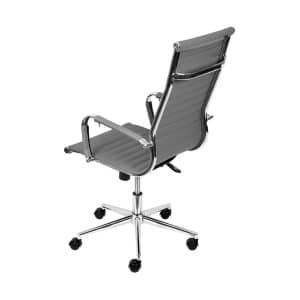Cadeira Esteirinha Alta Corino com Base Rodizio - Or Design 3301