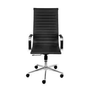 Cadeira Esteirinha Alta Corino com Base Rodizio - Or Design 3301
