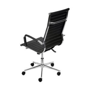 Cadeira Esteirinha Alta Corino com Base Rodizio - Or Design 3301
