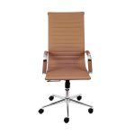 Cadeira Esteirinha Alta Corino com Base Rodizio - Or Design 3301