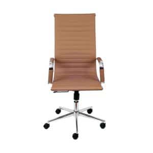 Cadeira Esteirinha Alta Corino com Base Rodizio - Or Design 3301