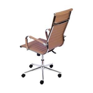 Cadeira Esteirinha Alta Corino com Base Rodizio - Or Design 3301