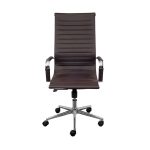 Cadeira Esteirinha Alta Corino com Base Rodizio - Or Design 3301