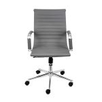 Cadeira Esteirinha Baixa Corino com Base Rodizio - Or Design 3301