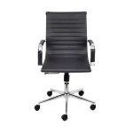 Cadeira Esteirinha Baixa Corino com Base Rodizio - Or Design 3301