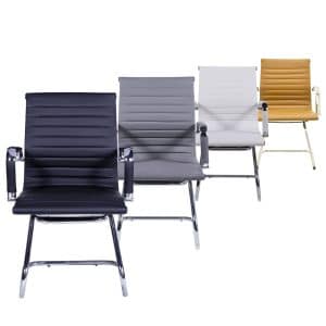 Cadeira Office Sevilha Com Braço Baixa Or Design 3301