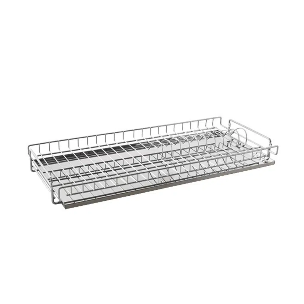 Escorredor Louças Slim Fixo 57cm Cromado GTB 7091