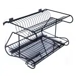 Escorredor de Louças Euro Preto - Jomer 2449