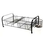 Escorredor de Louças Cama Preto - 2448 Jomer