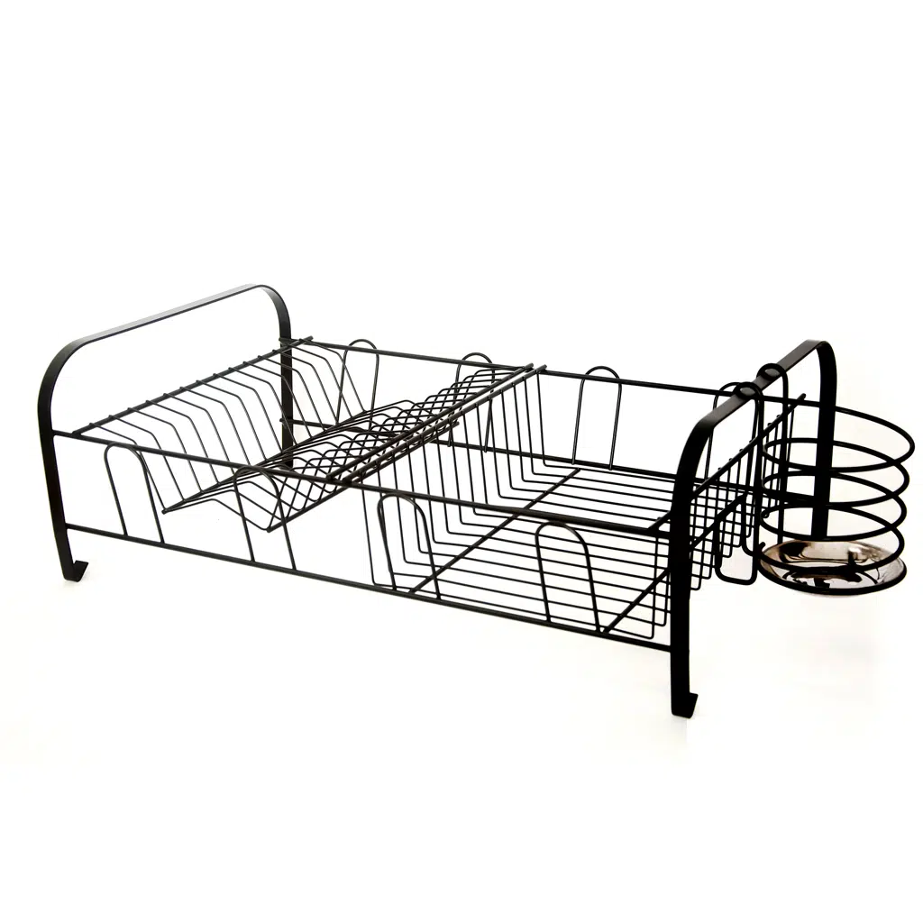 Escorredor de Louças Cama Preto - 2448 Jomer