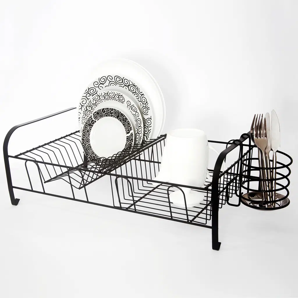 Escorredor de Louças Cama Preto - 2448 Jomer