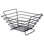 Fruteira de Mesa Bancada Quadrada Preto - Jomer 2433