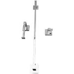 Kit Banheiro TrendMetais: Papeleira, Cabide, Toalheiro 60cm Cromado