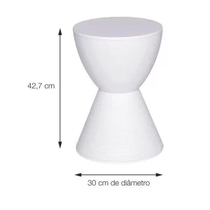 Puff Banco Sili Banqueta Pawn Polipropileno Or Design 1140