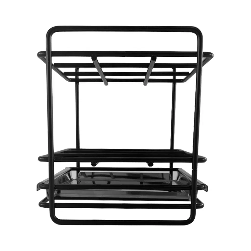 Organizador de Talheres Aço Carbono Preto - Jomer 2443