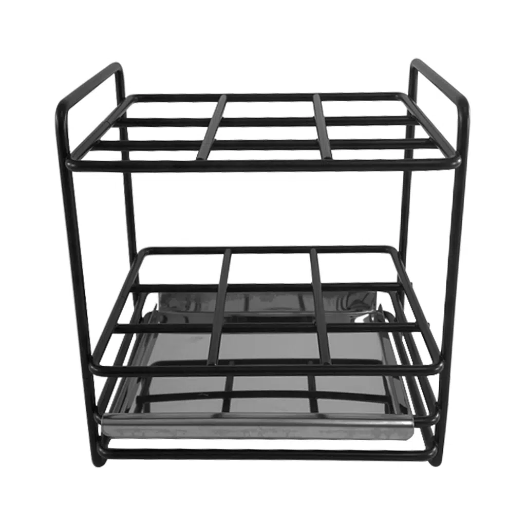 Organizador de Talheres Aço Carbono Preto - Jomer 2443