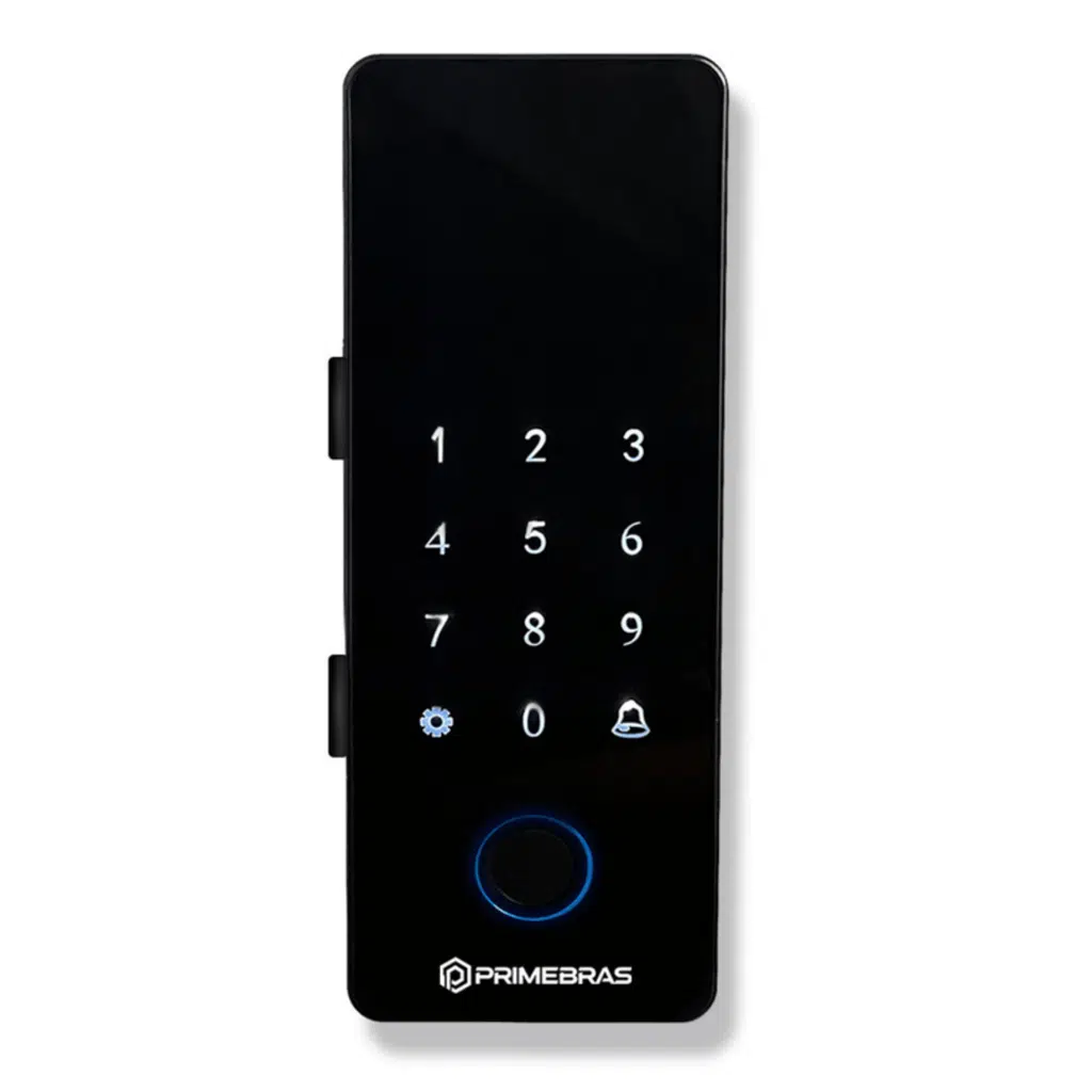 Fechadura Digital Athenas Bluetooth Primebras para Portas de Vidro