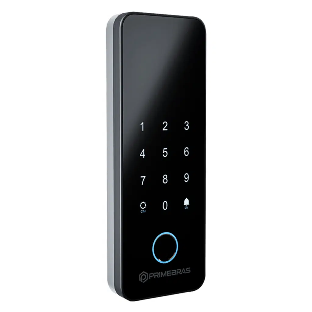 Fechadura Digital Athenas Bluetooth Primebras para Portas de Vidro