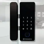 Fechadura Digital Athenas Bluetooth Primebras para Portas de Vidro