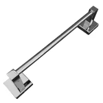 Kit Banheiro Premium Kazalinda: Toalheiro 30cm, Lixeira 6L Automática e Papeleira Dupla Inox