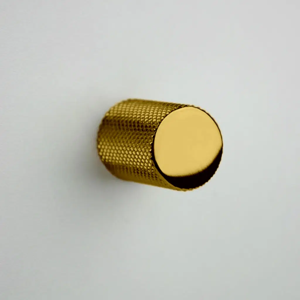 Puxador Gold Brilhante para Móvel Ponto Bali Granado Zen Design