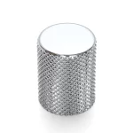 Puxador Ponto Cromado Bali Granado Zen Design