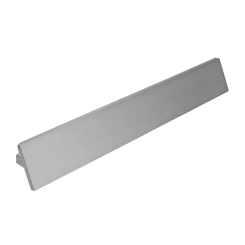 Puxador Portas e Gavetas Traso 128mm Escovado Zen Design