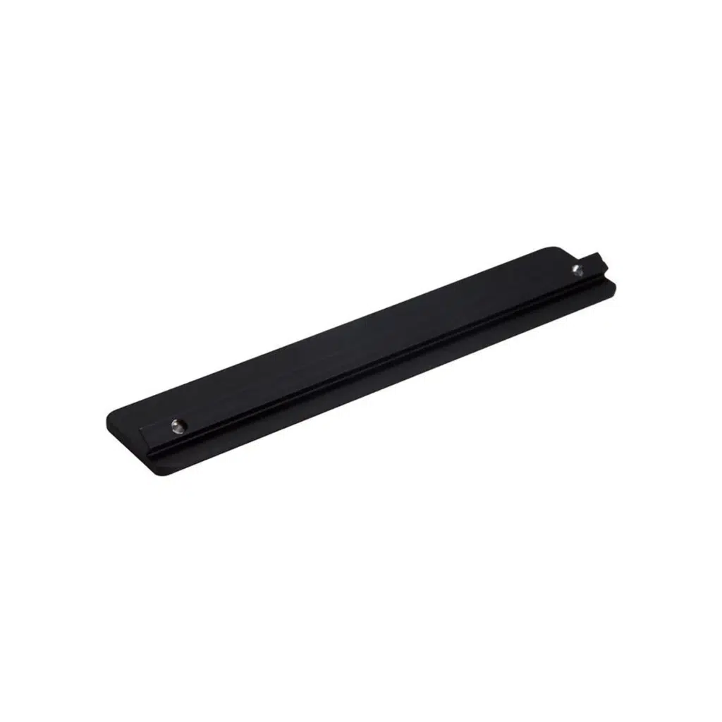 Puxador Portas e Gavetas Traso 128mm Preto Zen Design