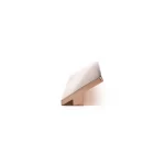 Puxador Portas e Gavetas Traso 128mm Rose Escovado Zen Design
