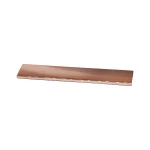 Puxador Portas e Gavetas Traso 128mm Rose Escovado Zen Design