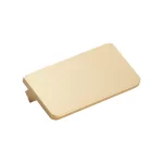 Puxador Portas e Gavetas Traso 32mm Dourado Zen Design