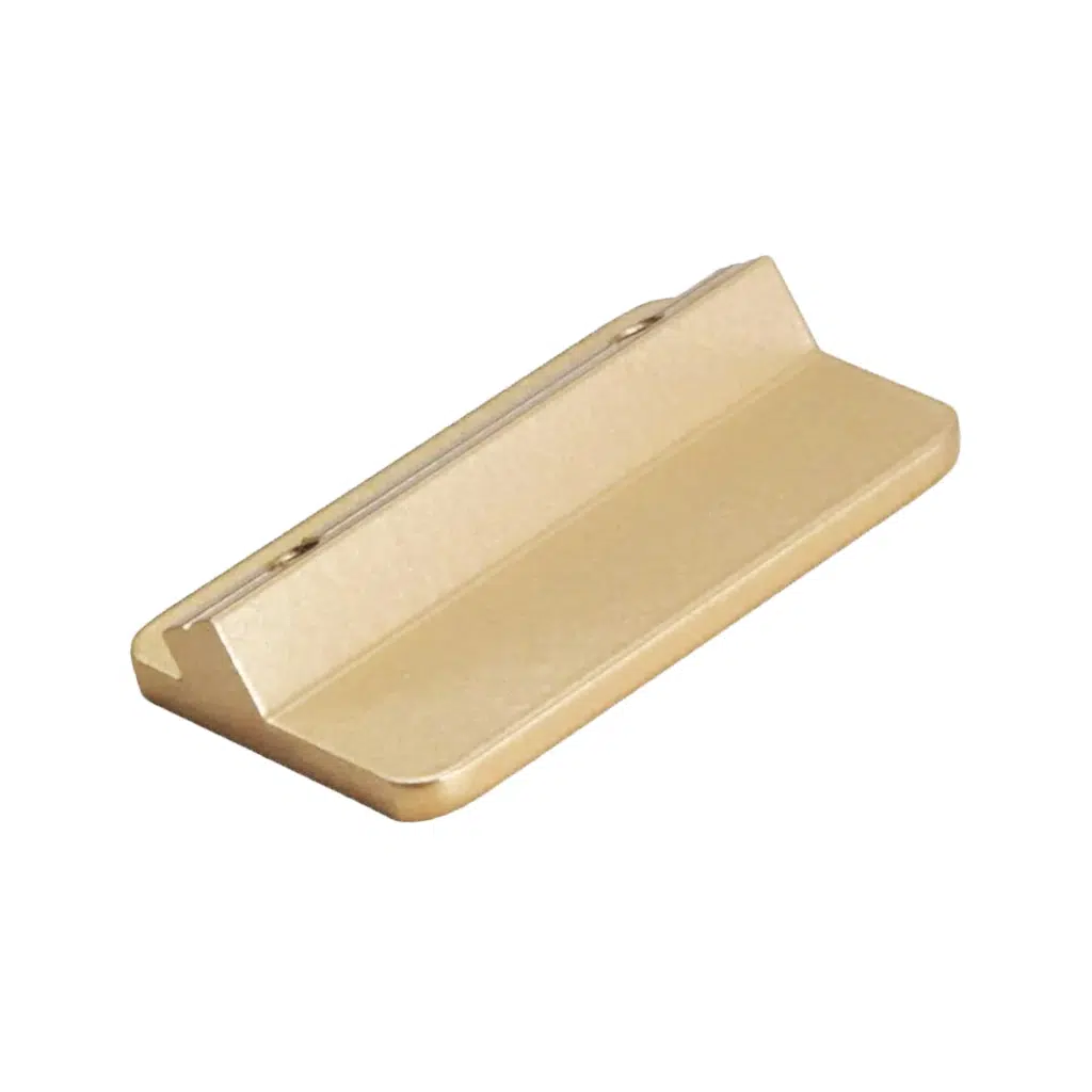 Puxador Portas e Gavetas Traso 32mm Dourado Zen Design