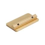 Puxador Portas e Gavetas Traso 32mm Dourado Zen Design