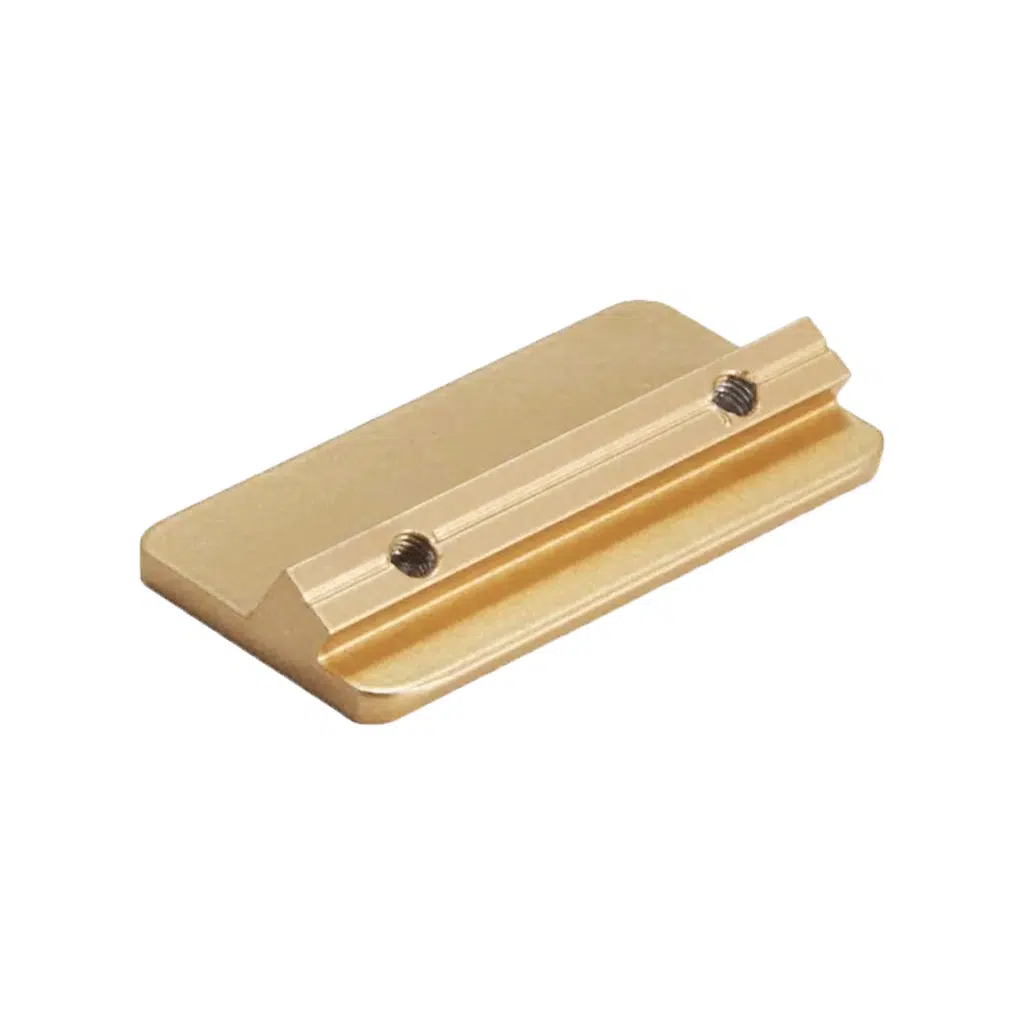 Puxador Portas e Gavetas Traso 32mm Dourado Zen Design
