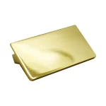 Puxador Portas e Gavetas Traso 32mm Gold Brilhante Zen Design