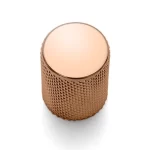 Puxador Rose Brilhante para Móvel Ponto Bali Granado Zen Design