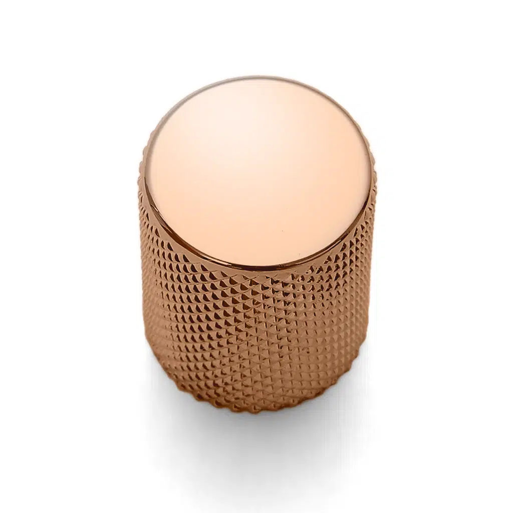 Puxador Rose Brilhante para Móvel Ponto Bali Granado Zen Design