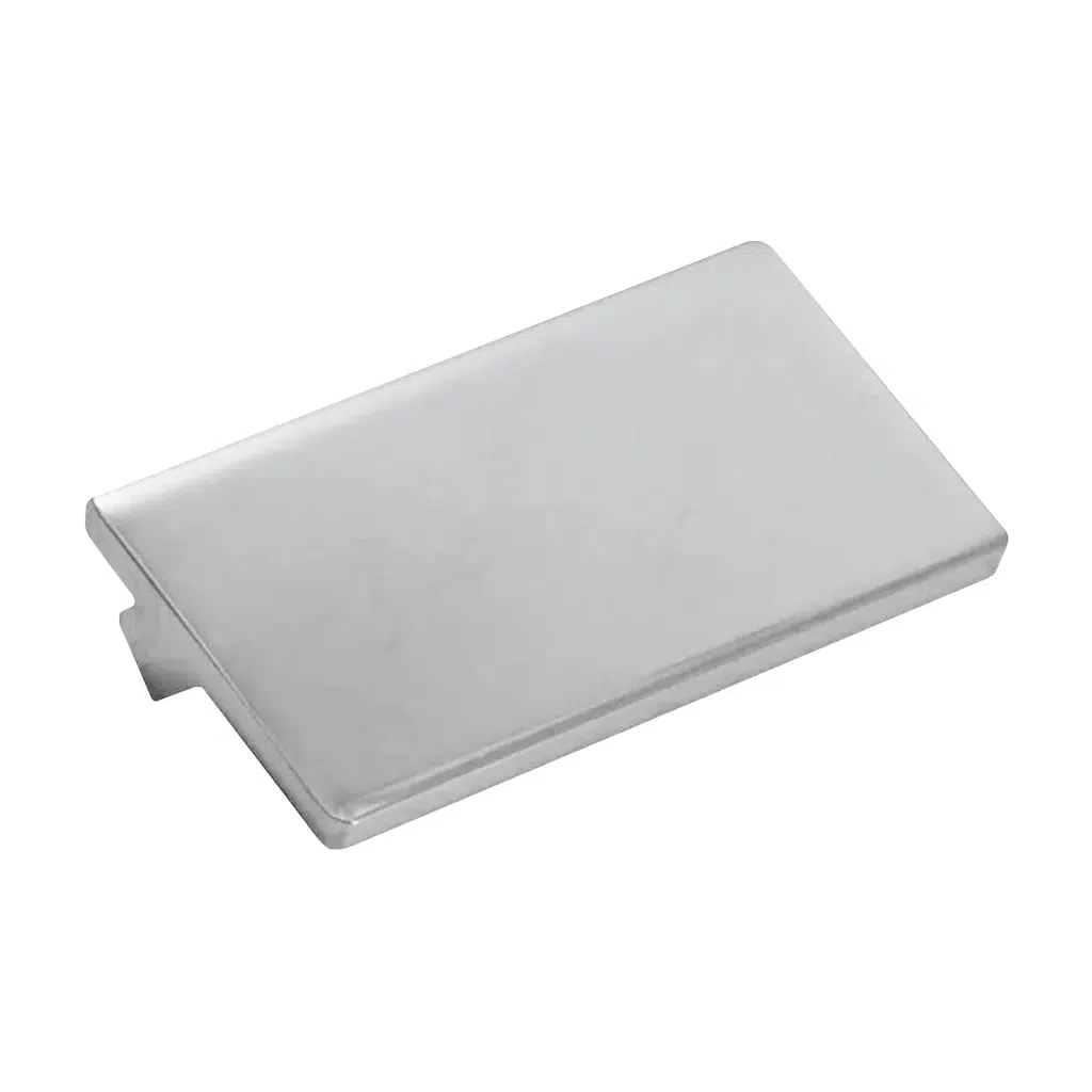 Puxador Portas e Gavetas Traso 32mm Cromado Zen Design