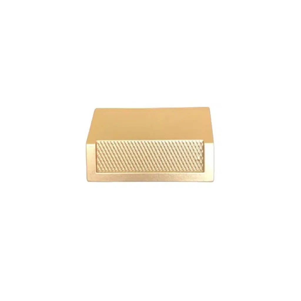 Puxador para Móvel Citizen 45° Dourado Matte 65mm Zen Design