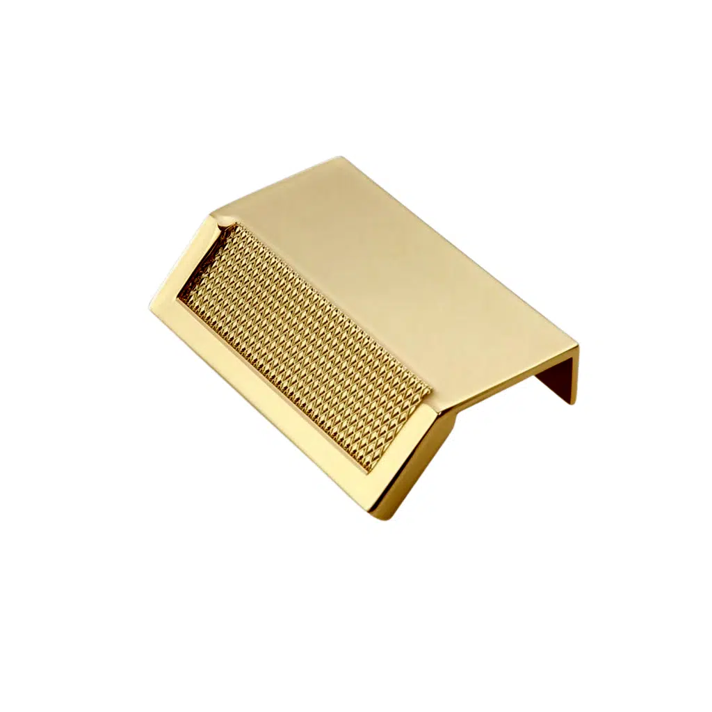 Puxador para Móvel Citizen 45° Gold Brilhante 65mm Zen Design