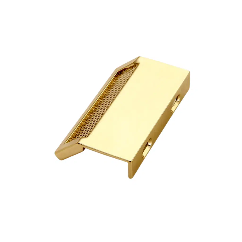 Puxador para Móvel Citizen 45° Gold Brilhante 65mm Zen Design