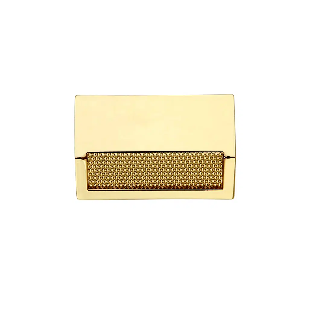 Puxador para Móvel Citizen 45° Gold Brilhante 65mm Zen Design