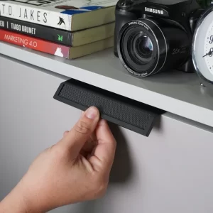 Puxador para Móvel Citizen 45° Preto 130mm Zen Design