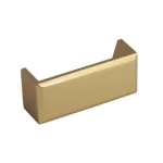 Puxador para Móvel Creta Dourado Matte 64mm Zen Design