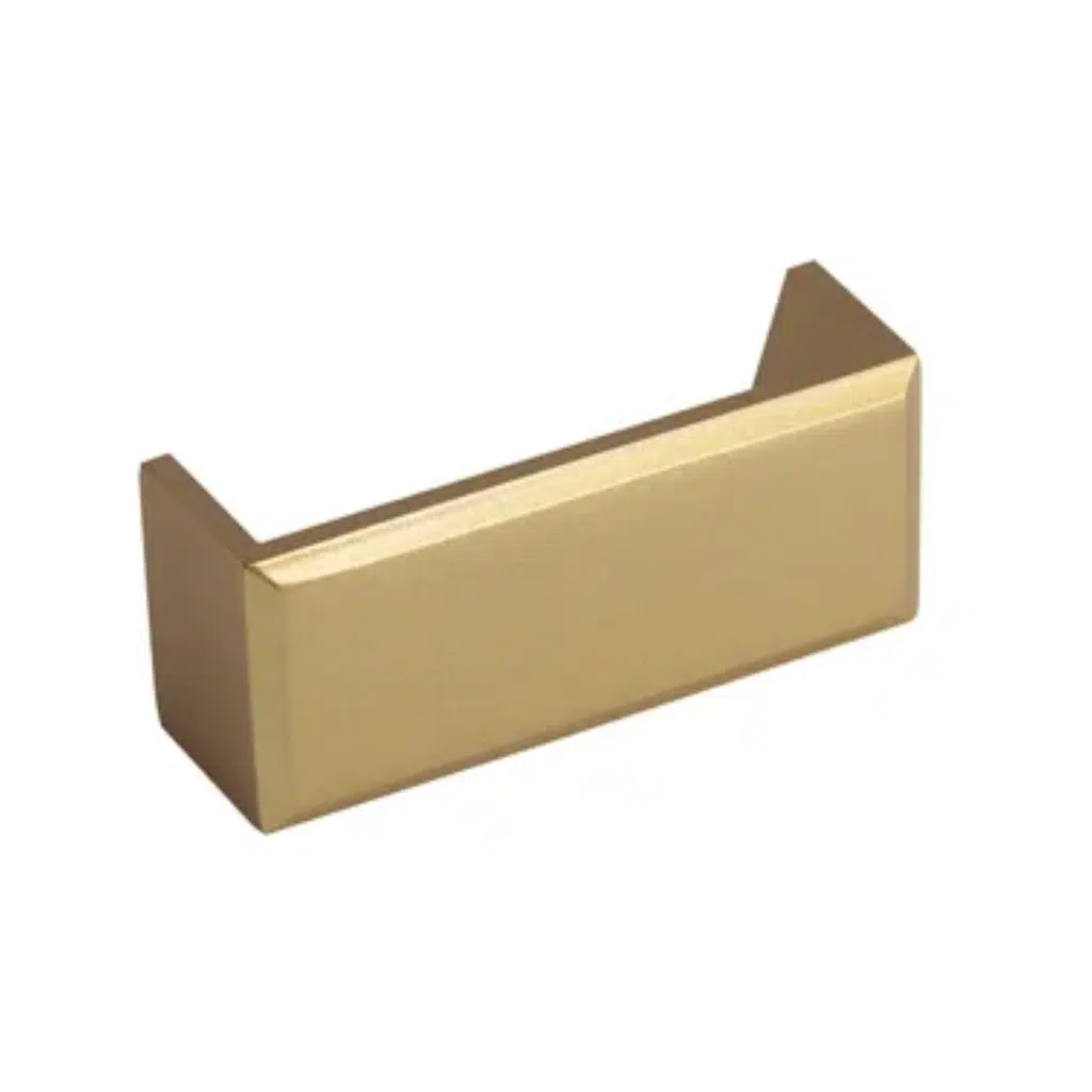 Puxador para Móvel Creta Dourado Matte 64mm Zen Design