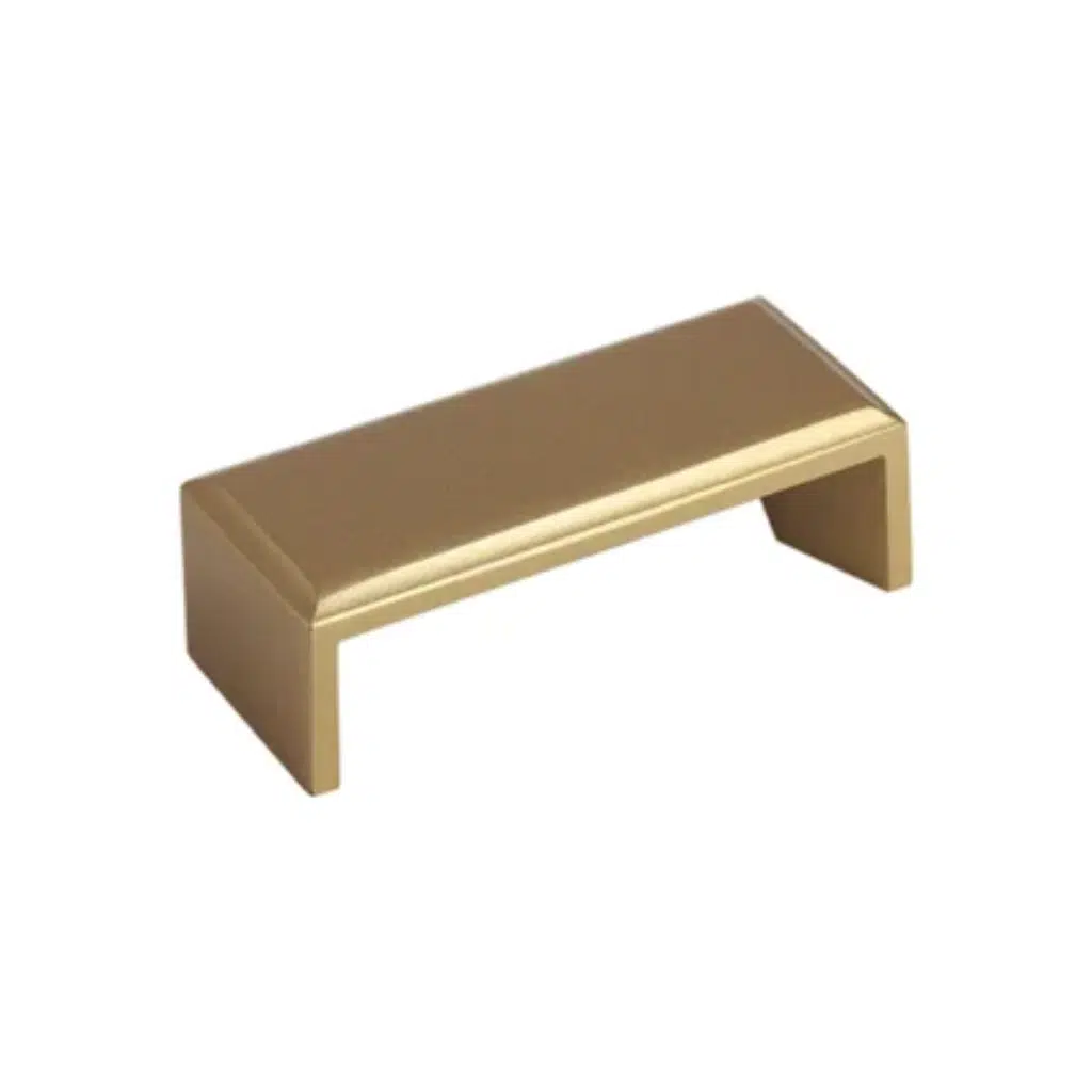 Puxador para Móvel Creta Dourado Matte 64mm Zen Design