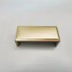 Puxador para Móvel Creta Dourado Matte 64mm Zen Design