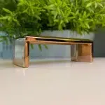 Puxador para Móvel Creta Gold Brilhante 64mm Zen Design